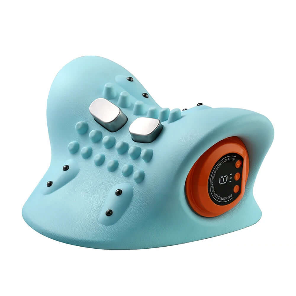 EMS Cervical Massager Stretcher for effective neck pain relief and relaxation.