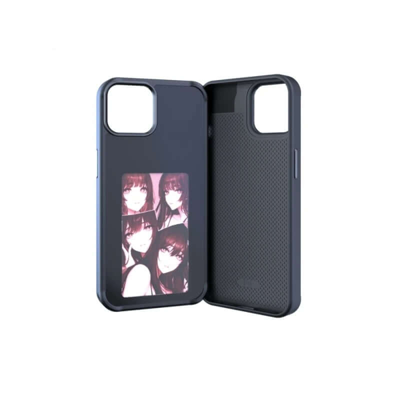 DIY Phone Case - Personalize Your Phone with E-Ink design showcasing customizable photo option