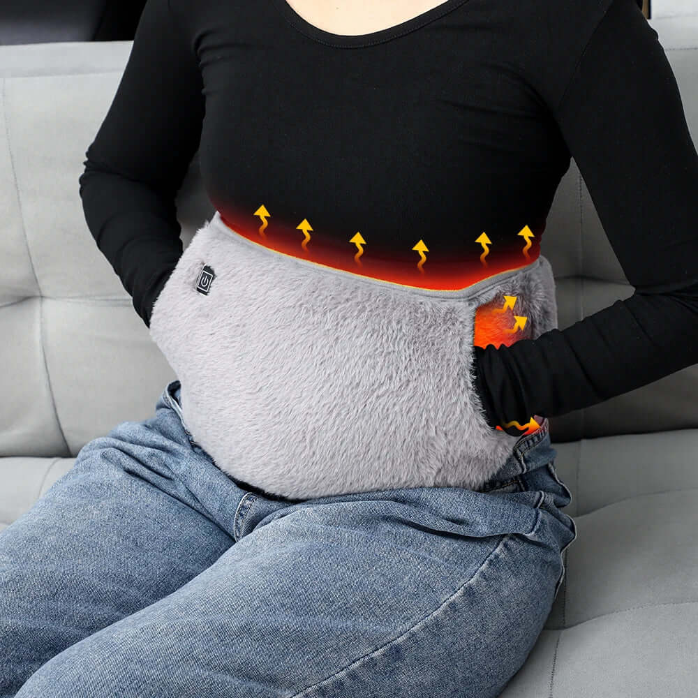 Electric Heating Waist Belt- Soothing Pain Relief providing targeted warmth for muscle and joint comfort.