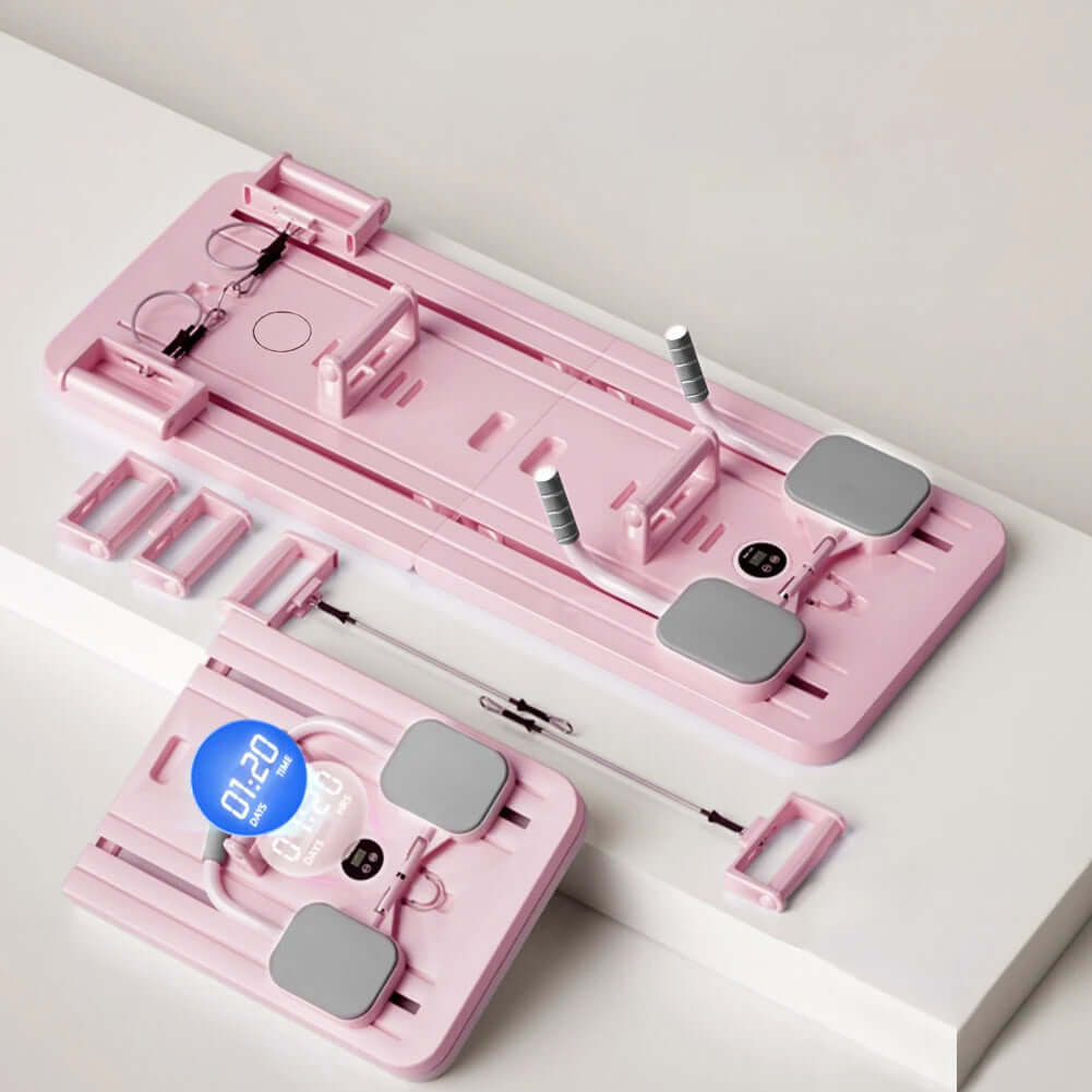 Multifunctional Abdominal Board in pink, designed for effective core training and comfort during workouts.