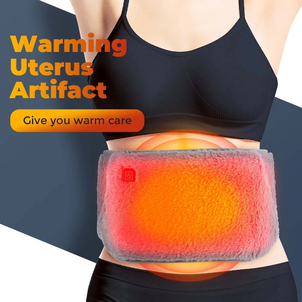 Electric Heating Waist Belt- Soothing Pain Relief for instant warmth and comfort on the abdomen.