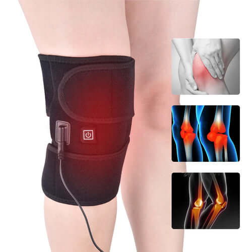 Heating Knee Brace - Freedom from Pain with far infrared therapy for knee relief and comfort.
